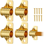 4 Pcs Outside Mount Curtain Bracket 3/8" Brass Set For Rodding New. Price: $28.05.