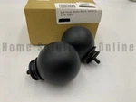 Pottery Barn Standard Ball Finials S/2 Matte Black 0.75" #S2005A New. Price: $33.80.