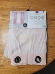 Lush Decor Blackout Insulated Window Curtains Pink With Stars 38X63 Each New. Price: $80.00.