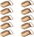 10PCS Suspender Iron Golden Holder Cloth Clips... New. Price: $11.94.