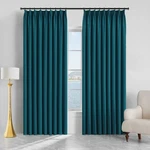Maiher 85% Blackout Pinch Pleated Curtain 54W X 72L Indoor Outdoor Window New. Price: $95.39.