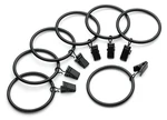 Metal Curtain Clip Rings 2 Inch Interior Diameter Set Of 14 (black) New. Price: $13.78.