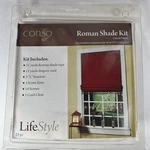 Conso Roman Window Shade 23PC Hardware Kit (1) Fits Max 36"W 54"L 1451007001A New. Price: $6.98.