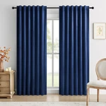 Dreaming Casa 100% Blackout Curtains 84 Inches Long, Royal Blue Velvet Room Dark New. Price: $73.90.