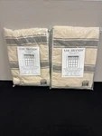 2X Grace Grain Sack Stripe Valance 16X72 Vhc Brands April & Olive Farmhouse Coll New. Price: $41.37.