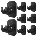 8PCS Upgraded No Rod Brackets Drilling Self Adhesive Curtain... New. Price: $25.16.