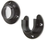 Wideskall Heavy Duty Stainless Steel Closet Pole Sockets Rod End Matt Black New. Price: $12.22.