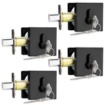 Probrico Black Double Cylinder Deadboltkeyed Both Sideresidential Security New. Price: $97.08.