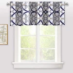 Driftaway Alexander Spiral Geo Trellis Pattern Window Curtain Valance Ro 52"X18" New. Price: $25.99.