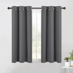 Bedroom Curtains Blackout Drapery Panels, Three Pass Microfiber Thermal Insul... New. Price: $31.03.