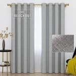 Grali-decor 100% Blackout Curtains For Living Room, Thermal Insulated Noise R... New. Price: $60.74.
