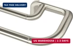 Umbra Twilight Double Curtain Rod Set - Wrap Around Design Ideal For Blackout New. Price: $83.97.