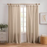 Elrene Home Fashions Rhodes Solid Indoor/outdoor Window-curtain Set Panels 52 New. Price: $38.75.
