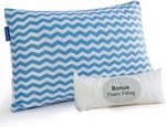 King Size Pillows - Adjustable Firm For (pack Of 1), Blue New. Price: $36.74.