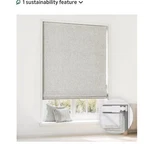 Lazblinds Cordless No Drill Roman Shade Blackout Grey 23 X 48 New. Price: $20.00.