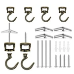 Large Swag Ceiling Hooks For Hanging Plants Heavy Duty Swivel With Hardw... New. Price: $25.04.