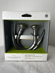 Threshold Decorative Drapery Holdbacks Set Of 2 - Brass Finish New Box. Price: $9.99.