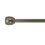 Decopolitan 5/8" Cap Curtain Rod Set, 48 To 84 Inches, Bronze New. Price: $17.87.
