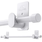 Simewin Curtain Rods No Drilling For Windows To 30"-90", White New. Price: $31.90.