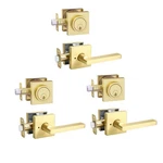 Cielsa Dawn Gold Heavy Duty Privacy Lever Door Handle Single Cylinder New. Price: $126.88.