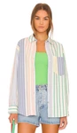New Rails Arlo Shirt Button Down Top Portofino Stripe Cotton Blouse Size Xl *j. Price: $49.99.