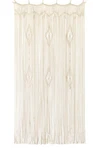 Macrame Long Cotton Window Panel Boho Curtains For Bedroom Wedding Ba... New. Price: $40.53.