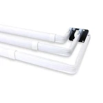 Lockseam Triple Curtain Rod 48-84 Inch New. Price: $100.54.
