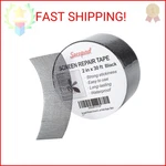Secopad Black Window Screen Repair Tape, 2 X 30 Ft (360IN) Kit New. Price: $14.46.