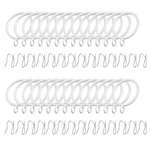 Adiyer 28PCS 1.5-INCH Inner Diameter Drapery Eyelet Sliding Curtain White New. Price: $24.99.