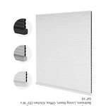 Joydeco Cellular Shades Cordless Blackout Honeycomb Waterproof White 35 X 64 In New. Price: $45.99.