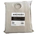 Archaeo Linen Blend Blackout Curtain 52X84 Beige Grommet Top Panel New. Price: $10.99.