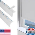 Zstarr Blackout Light Blockers Side Tracks For Window Shades - 2 Pcs New. Price: $73.77.