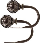 Decorative Curtain Drapery Holdbacks, Tiebacks Hooks With Screws Wall Mo New. Price: $64.42.