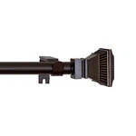 Achim Home Furnishing, Oil Rubbed Bronze Decorative Rod & Finial Set, Empire, New. Price: $45.49.