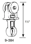 (10) Graber Rolling Carrier W/ Swivel Pendant #9-384-1 Super Duty Slimline Track New. Price: $26.80.
