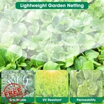 Unves Garden Netting 10X25 Ft Pack Ultra Mesh Bird Insect Cover New. Price: $34.99.