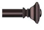 72-144 Inch Briofox Bronze Curtain Rods For Windows Modern Open. Price: $40.00.