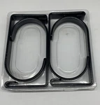 Fleximounts Flat Hook GRH1B 4-PACK For Ceiling Storage Rack Durable Steel Black Open. Price: $17.50.