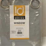 Intelligent Design Raina Metallic Window Panel, 50" X 84" New. Price: $17.79.