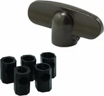 3893 Universal Satin Bronze Tee-crank Casement Window Handle 2 Pack New. Price: $14.40.