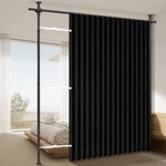 Ajazz 100% Blackout Room Divider Curtains Sets Panel W100 X L84IN No New. Price: $205.18.