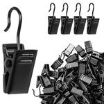 Maqihan 70PCS Curtain Hooks - Metal Set For Black New. Price: $10.13.