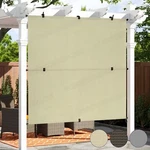 Up Shade Fabric Uv-anti Cordless Foldable Roller Blind Outdoor Patio Porch New. Price: $51.99.
