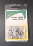 Jr Products 81155 Wheeled Curtain Carrier - Type B With Hook 14 Pack New. Price: $8.50.
