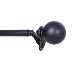 Sun Zero Philip Decorative Room Darkening Steel Wrap Rod, 66-120" New. Price: $77.75.