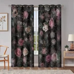 Pink Rose Floral Blackout Curtains For Bedroom 5284INCH Gothic Chic Ros... New. Price: $60.02.