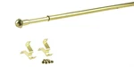 Kenney KN386/3 Brass 3/4 In. Clearance Wall Mount Cafe Rod 28 X 48 New. Price: $19.36.