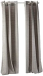 Comfort Spaces Grasscloth Room Darkening Window Curtain Pair / 2 Pieces Panels New. Price: $32.58.