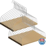 Didaey 20-SET 18" Heavy Duty Wire Dry Cleaner Hangers Drapery Tablecloth New. Price: $65.92.