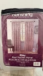 Nanshing Riley Rod Pocket Panel Curtain Purple Polyester 54 X 84 New. Price: $20.00.